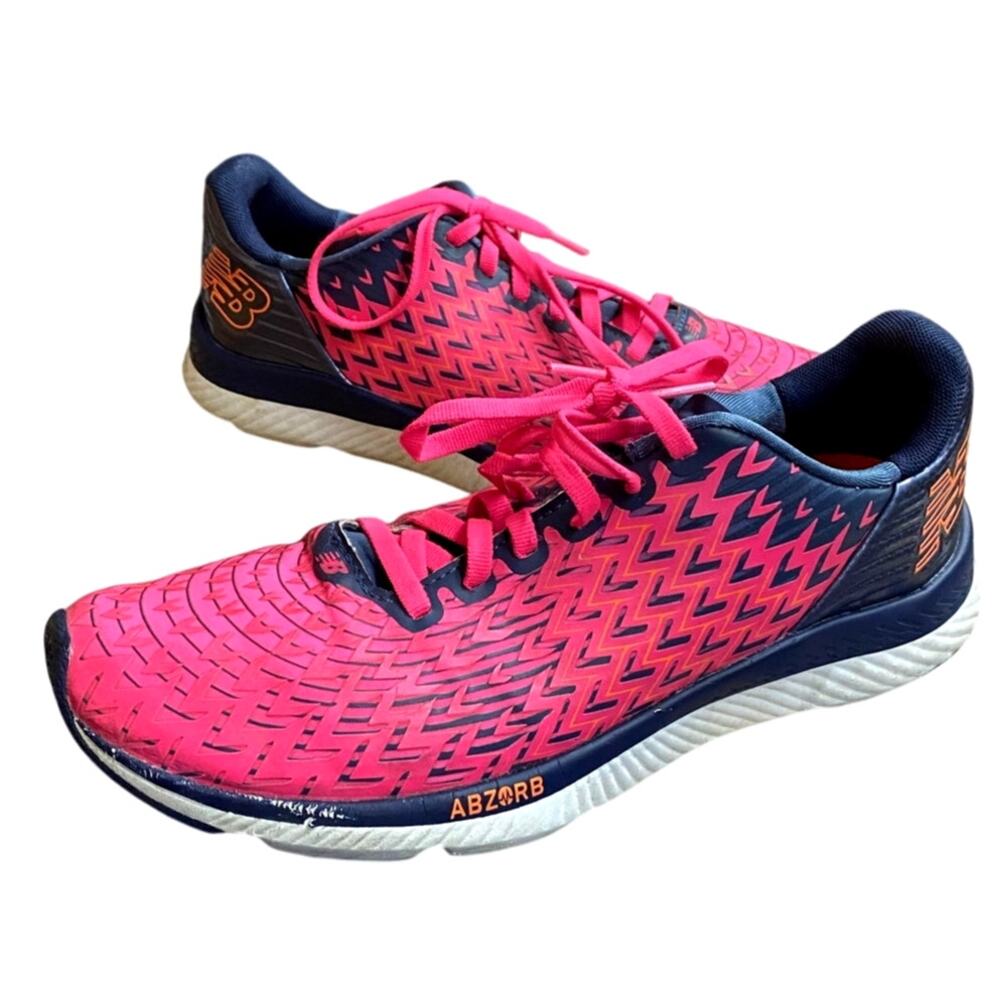 New Balance Fuelcore Razah Women's Running Shoe 10 Pink Blue Lace TINY FLAW